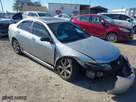 2005 Acura TSX with VIN JH4CL96945C012266, listed as a IAAI auction lot 41561544 with NaN miles. Bid and sale history available at carsss.com. Image 1.