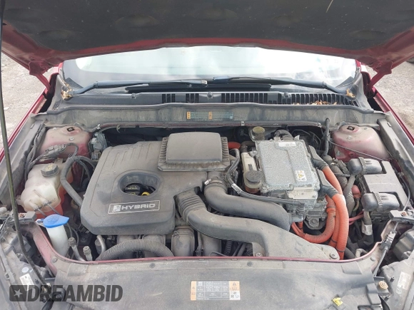2013 Ford Fusion SE Hybrid with VIN 3FA6P0LU6DR302909, listed as a IAAI auction lot 42035803 with 186,050 mi miles. Bid and sale history available at carsss.com. Image 10.
