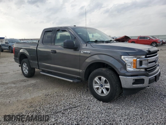 2018 Ford F-150 XL with VIN 1FTEX1EP1JKG09844, listed as a Copart auction lot 54834245 with 86,047 mi miles and Clean Title. Bid and sale history available at carsss.com. Image 4.