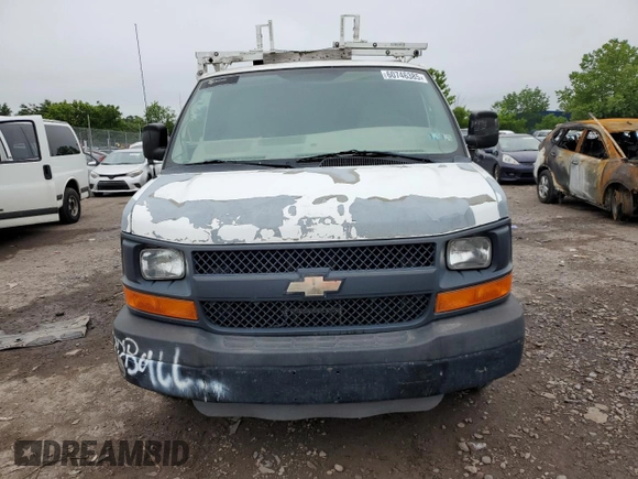 2010 Chevrolet Express Cargo with VIN 1GCZGFBA2A1153342, listed as a Copart auction lot 60746385 with 142,770 mi miles and Clean title. Bid and sale history available at DreamBid. Image 5.