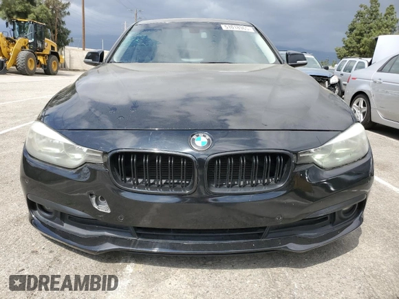 2016 BMW 3 Series 320i with VIN WBA8A9C51GK617172, listed as a Copart auction lot 51018965 with 119,313 mi miles and Salvage Title. Bid and sale history available at carsss.com. Image 5.