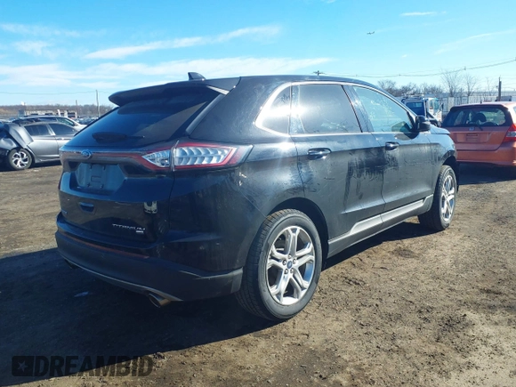 2018 Ford Edge Titanium with VIN 2FMPK4K85JBC24363, listed as a IAAI auction lot 41597055 with 46,451 mi miles. Bid and sale history available at carsss.com. Image 4.