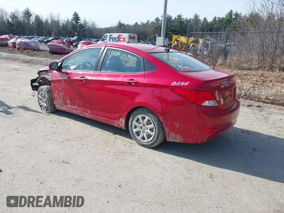 2014 Hyundai Accent GLS with VIN KMHCT4AE7EU675166, listed as a IAAI auction lot 41897417 with 164,738 mi miles and . Bid and sale history available at DreamBid. Image 3.