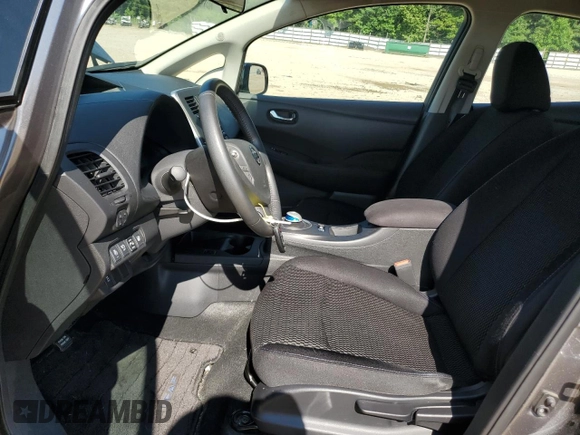 2015 Nissan LEAF SV with VIN 1N4AZ0CP8FC331957, listed as a Copart auction lot 58844613 with 78,691 mi miles. Bid and sale history available at carsss.com. Image 7.