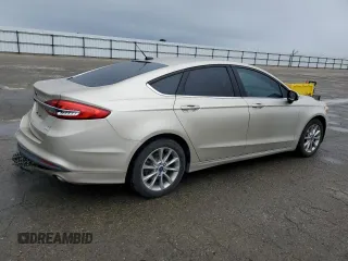 2017 Ford Fusion SE with VIN 3FA6P0HD3HR215984, listed as a Copart auction lot 44459915 with 60,954 mi miles and Salvage Title. Bid and sale history available at DreamBid. Image 3.