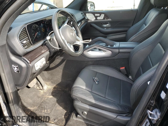 2021 Mercedes-Benz GLS with VIN 4JGFF5KE4MA573185, listed as a Copart auction lot 50042295 with 43,226 mi miles and Salvage Title. Bid and sale history available at carsss.com. Image 7.