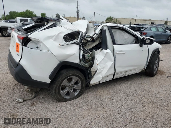 2022 Toyota RAV4 XLE with VIN 2T3W1RFV8NC174093, listed as a Copart auction lot 49895885 with Not provided miles and Non repairable. Bid and sale history available at DreamBid. Image 3.