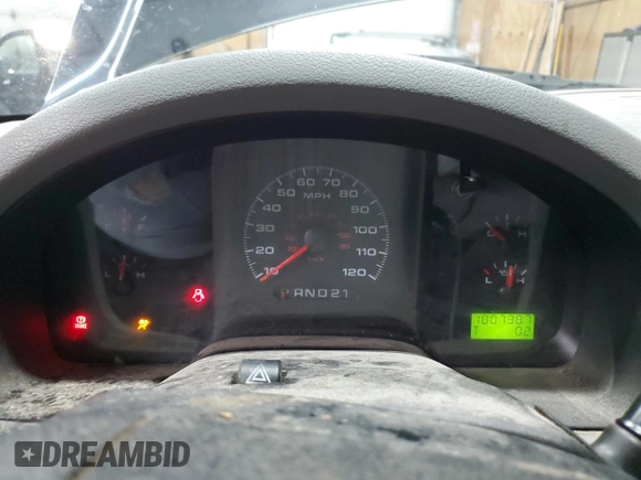 2006 Ford F-150 STX with VIN 1FTRX14W36FA20773, listed as a Copart auction lot 56511095 with 180,738 mi miles and Salvage title. Bid and sale history available at DreamBid. Image 9.