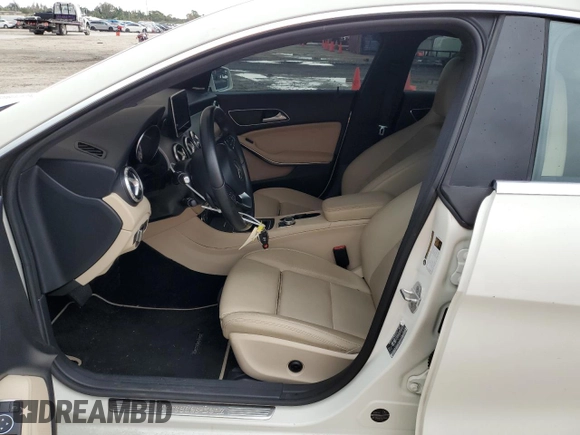 2016 Mercedes-Benz CLA with VIN WDDSJ4GB7GN332184, listed as a Copart auction lot 48431943 with 53,272 mi miles. Bid and sale history available at carsss.com. Image 7.