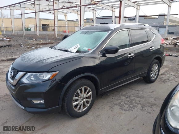 2017 Nissan Rogue SL with VIN JN8AT2MV3HW007874, listed as a IAAI auction lot 41879813 with 198,323 mi miles. Bid and sale history available at carsss.com. Image 20.