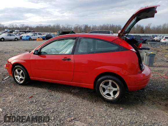 2007 Ford Focus S with VIN 1FAFP31N67W268937, listed as a Copart auction lot 43875925 with 141,786 mi miles and Salvage Title. Bid and sale history available at DreamBid. Image 2.