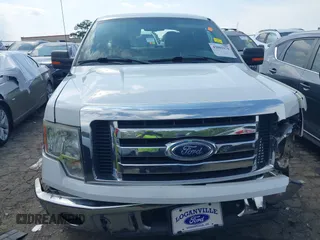 2010 Ford F-150 XL with VIN 1FTEW1C80AKE13666, listed as a IAAI auction lot 42002179 with 121,288 mi miles. Bid and sale history available at carsss.com. Image 6.