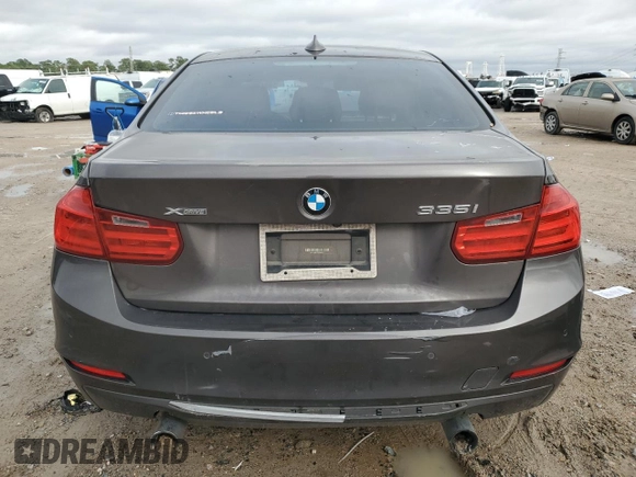 2013 BMW 3 Series 335i xDrive with VIN WBA3B9C53DF586261, listed as a Copart auction lot 45178365 with 123,893 mi miles and Salvage Title. Bid and sale history available at carsss.com. Image 6.