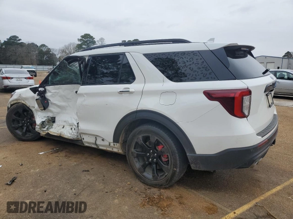 2024 Ford Explorer ST with VIN 1FM5K8GCXRGA12283, listed as a Copart auction lot 42948895 with Not Provided miles and Salvage Title. Bid and sale history available at carsss.com. Image 2.