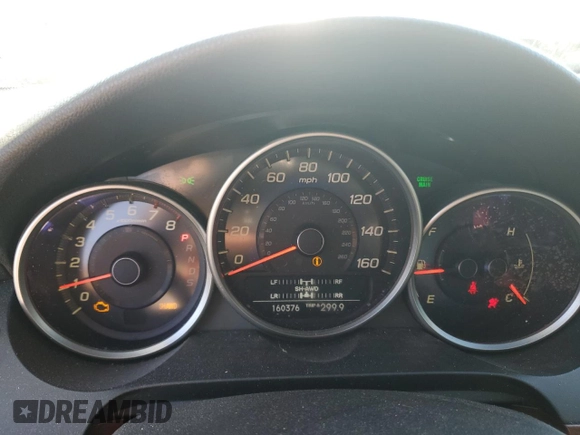 2009 Acura RL z VIN JH4KB26529C000089, wystawiony jako Copart lot #63458244 z przebiegiem 160 376 mil mil oraz Szkoda całkowita • Salvage title. Historia ofert i sprzedaży dostępna na DreamBid. Obrazek 9.