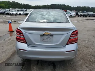 2020 Chevrolet Sonic LT with VIN 1G1JD5SB1L4108704, listed as a Copart auction lot 54554725 with 58,900 mi miles and Salvage title. Bid and sale history available at DreamBid. Image 6.