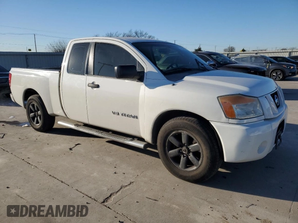 2008 Nissan Titan SE with VIN 1N6BA06A68N345258, listed as a Copart auction lot 42289375 with 218,042 mi miles and Salvage Title. Bid and sale history available at carsss.com. Image 4.