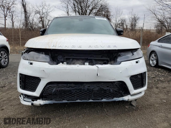 2022 Land Rover Range Rover Sport HST with VIN SALWS2RU3NA206185, listed as a Copart auction lot 41452235 with 41,278 mi miles and Salvage Title. Bid and sale history available at carsss.com. Image 5.
