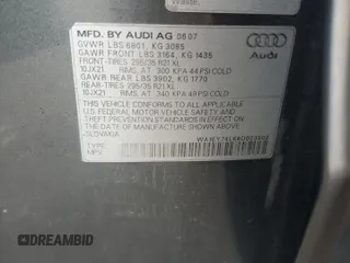 2008 Audi Q7 Premium with VIN WA1EY74L68D003902, listed as a Copart auction lot 64264045 with 224,182 mi miles and Salvage title. Bid and sale history available at DreamBid. Image 13.