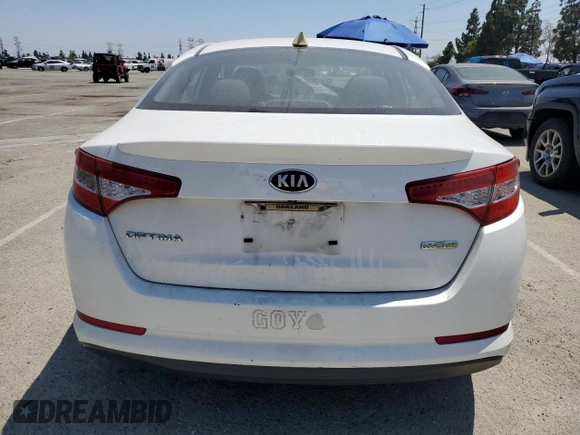 2013 Kia Optima EX with VIN KNAGM4AD4D5045377, listed as a Copart auction lot 60133295 with 197,475 mi miles and Salvage title. Bid and sale history available at DreamBid. Image 6.
