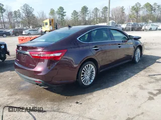2018 Toyota Avalon XLE with VIN 4T1BK1EBXJU289431, listed as a IAAI auction lot 41782608 with 108,894 mi miles. Bid and sale history available at carsss.com. Image 4.