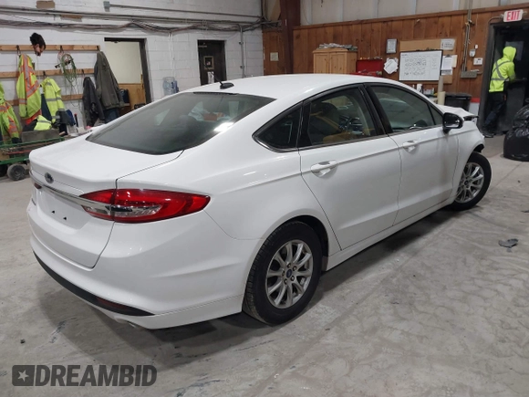 2017 Ford Fusion S with VIN 3FA6P0G78HR160802, listed as a IAAI auction lot 41679436 with 78,143 mi miles. Bid and sale history available at carsss.com. Image 4.