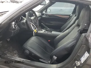2023 Mazda MX-5 Miata Grand Touring z VIN JM1NDAM70P0550719, wystawiony jako Copart lot #75485484 z przebiegiem 21 110 mil mil oraz Szkoda całkowita • Salvage title. Historia ofert i sprzedaży dostępna na DreamBid. Obrazek 7.