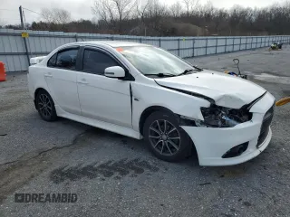 2015 Mitsubishi Lancer SE with VIN JA32V2FW9FU009524, listed as a Copart auction lot 50684455 with 153,106 mi miles and Salvage Title. Bid and sale history available at carsss.com. Image 4.