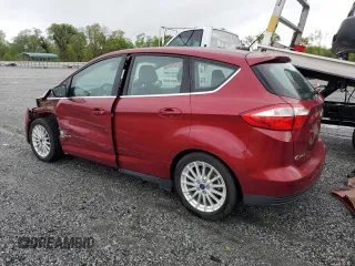 2015 Ford C-Max SEL with VIN 1FADP5BUXFL116071, listed as a Copart auction lot 52123455 with 66,719 mi miles and Salvage Title. Bid and sale history available at carsss.com. Image 2.