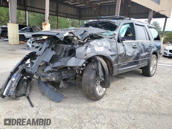 2015 Ford Expedition Platinum with VIN 1FMJU1LT6FEF24846, listed as a Copart auction lot 74101614 with Not provided miles and Clean title. Bid and sale history available at DreamBid. Image 1.
