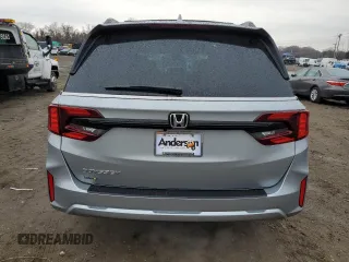2025 Honda Odyssey EX-L with VIN 5FNRL6H66SB019828, listed as a Copart auction lot 84007874 with 1,425 mi miles and Salvage Title. Bid and sale history available at carsss.com. Image 6.