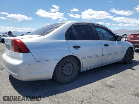 2001 Honda Civic LX z VIN 2HGES16521H519977, wystawiony jako Copart lot #55177585 z przebiegiem 152 993 mil mil oraz Czysty tytuł • Clean title. Historia ofert i sprzedaży dostępna na DreamBid. Obrazek 3.