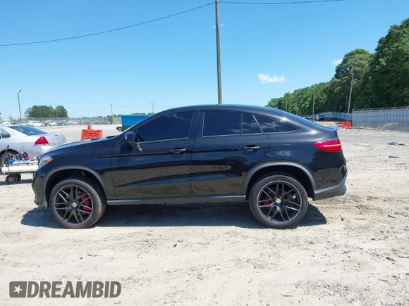 2017 Mercedes-Benz GLE 63 S AMG with VIN 4JGED7FB1HA059443, listed as a IAAI auction lot 42312493 with 85,849 mi miles and . Bid and sale history available at DreamBid. Image 14.