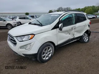 2019 Ford EcoSport SE z VIN MAJ3S2GE7KC307113, wystawiony jako Copart lot #54858575 z przebiegiem 44 720 mil mil oraz Tytuł czysty. Historia ofert i sprzedaży dostępna na DreamBid. Obrazek 1.