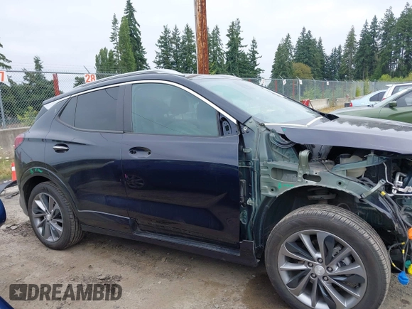 2021 Buick Encore GX Select with VIN KL4MMESL6MB151035, listed as a IAAI auction lot 42802821 with 91,341 mi miles and . Bid and sale history available at DreamBid. Image 14.