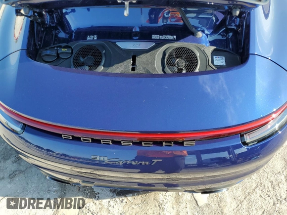 2024 Porsche 911 Carrera with VIN WP0AA2A99RS210110, listed as a Copart auction lot 68068314 with 348 mi miles and Salvage Title. Bid and sale history available at carsss.com. Image 12.