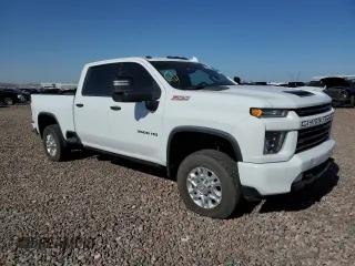 2021 Chevrolet Silverado 3500HD LTZ with VIN 1GC4YUEY1MF198543, listed as a Copart auction lot 75964894 with 0 mi miles and Salvage Title. Bid and sale history available at carsss.com. Image 4.