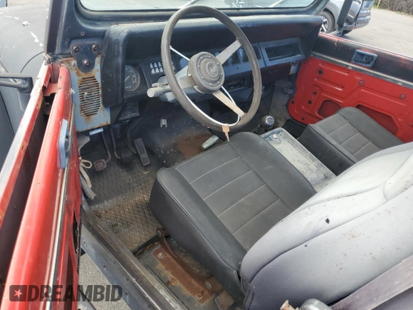 1990 Jeep Wrangler with VIN 2J4FY29T5LJ537896, listed as a Copart auction lot 57021295 with 143,753 mi miles and Clean title. Bid and sale history available at DreamBid. Image 8.