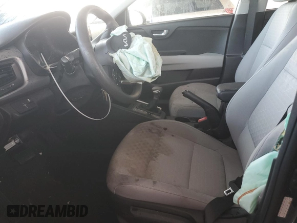 2022 Kia Rio S with VIN 3KPA25AD7NE481988, listed as a Copart auction lot 63875084 with Not Provided miles and Clean Title. Bid and sale history available at DreamBid. Image 7.