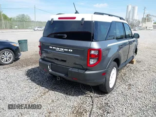 2024 Ford Bronco Sport Heritage with VIN 3FMCR9G64RRE14313, listed as a IAAI auction lot 42024410 with 6,771 mi miles and . Bid and sale history available at DreamBid. Image 4.