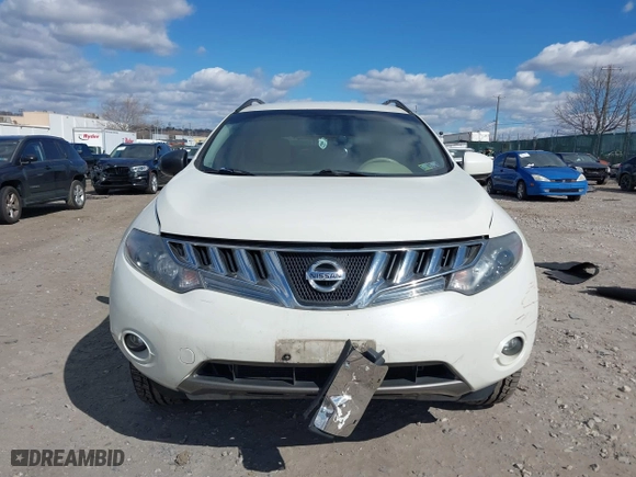 2010 Nissan Murano LE with VIN JN8AZ1MW8AW135129, listed as a IAAI auction lot 41554777 with 103,000 mi miles. Bid and sale history available at carsss.com. Image 11.