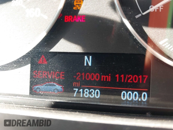 2015 BMW 3 Series 328i with VIN WBA3A5C5XFF608822, listed as a IAAI auction lot 41439719 with 71,830 mi miles. Bid and sale history available at carsss.com. Image 15.