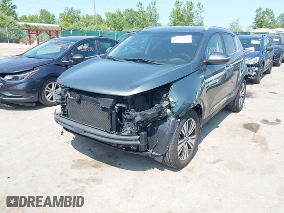 2015 Kia Sportage EX with VIN KNDPCCAC3F7720683, listed as a IAAI auction lot 42390430 with 102,867 mi miles and . Bid and sale history available at DreamBid. Image 6.