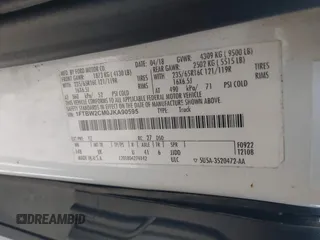 2018 Ford Transit with VIN 1FTBW2CM0JKA90595, listed as a IAAI auction lot 41638456 with 80,319 mi miles and . Bid and sale history available at DreamBid. Image 8.