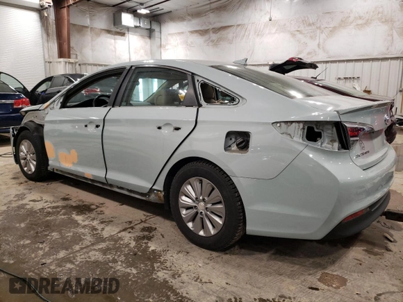 2016 Hyundai Sonata Hybrid SE with VIN KMHE24L10GA022687, listed as a Copart auction lot 72908523 with 0 mi miles. Bid and sale history available at carsss.com. Image 2.