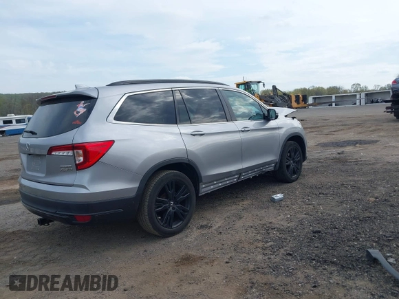 2021 Honda Pilot Special Edition with VIN 5FNYF6H20MB061334, listed as a IAAI auction lot 42123022 with 92,183 mi miles and . Bid and sale history available at DreamBid. Image 4.