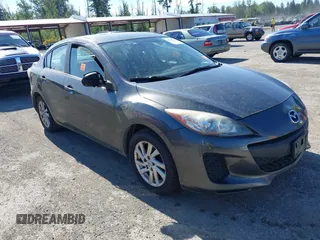 2012 Mazda 3 i Touring with VIN JM1BL1V89C1658113, listed as a IAAI auction lot 42349727 with 209,488 mi miles and . Bid and sale history available at DreamBid. Image 1.