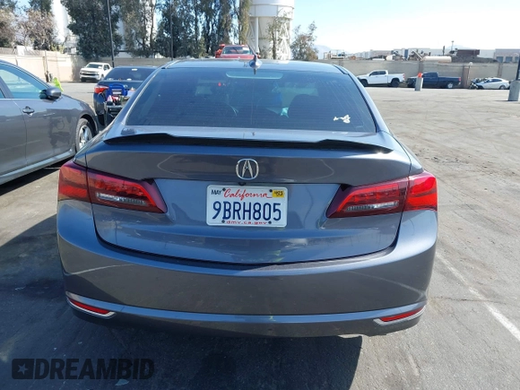 2017 Acura TLX V6 w/Technology Pkg with VIN 19UUB2F52HA004990, listed as a IAAI auction lot 41613435 with 120,186 mi miles. Bid and sale history available at carsss.com. Image 16.
