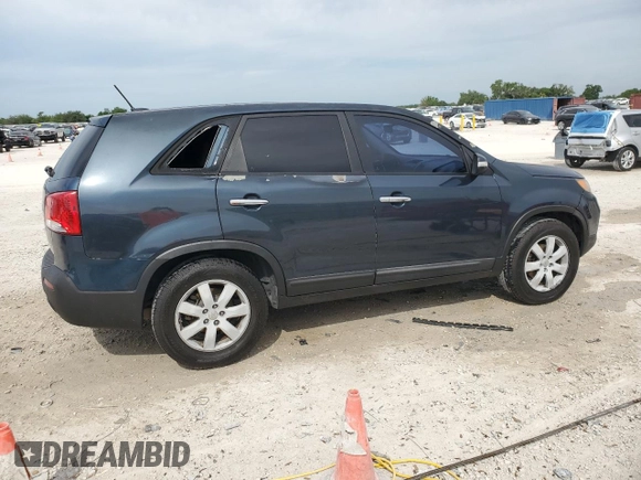 2011 Kia Sorento LX with VIN 5XYKT3A11BG014799, listed as a Copart auction lot 49966885 with 185,247 mi miles and Salvage Title. Bid and sale history available at DreamBid. Image 3.