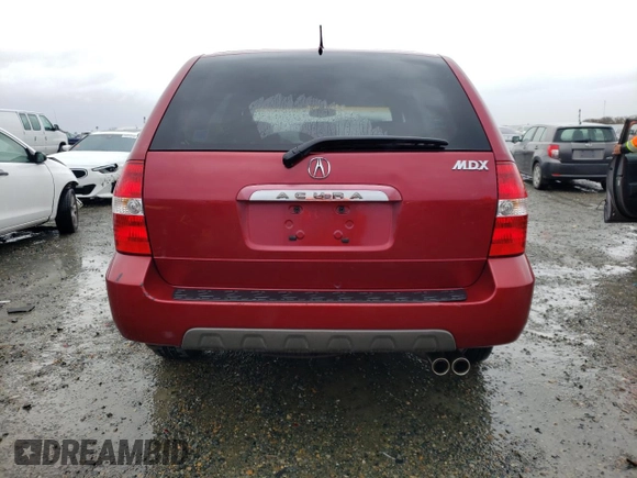 2002 Acura MDX Touring Pkg with VIN 2HNYD18632H542448, listed as a Copart auction lot 84032174 with 177,367 mi miles and Salvage Title. Bid and sale history available at carsss.com. Image 6.